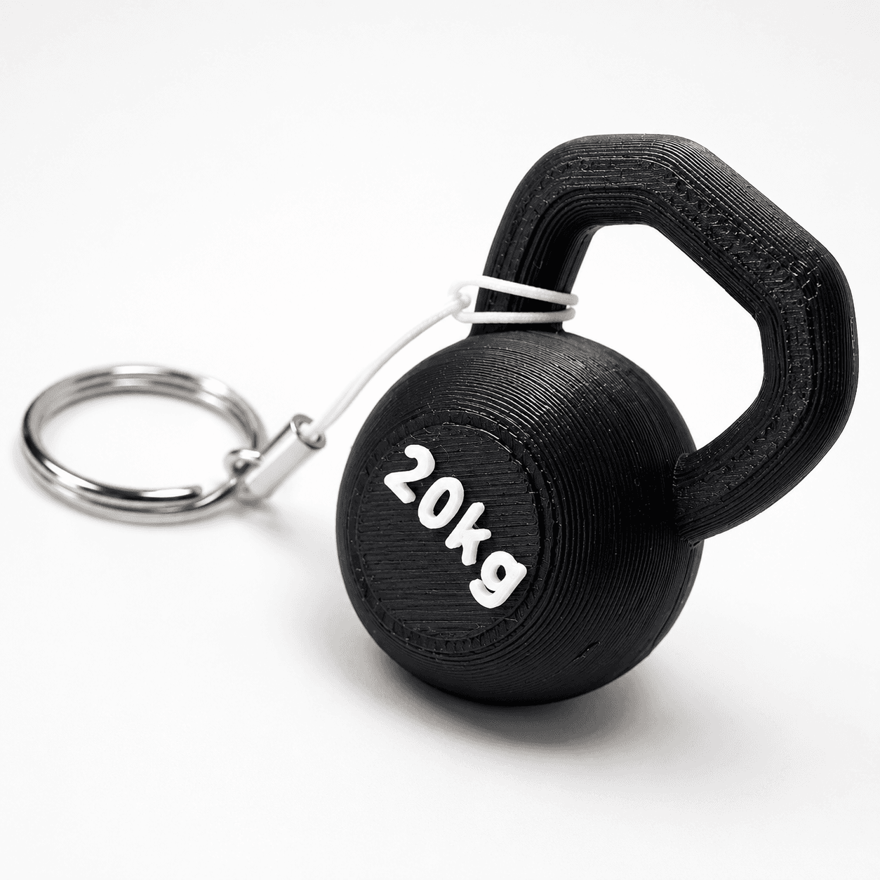 Chaveiro Kettlebell 20kg Preto