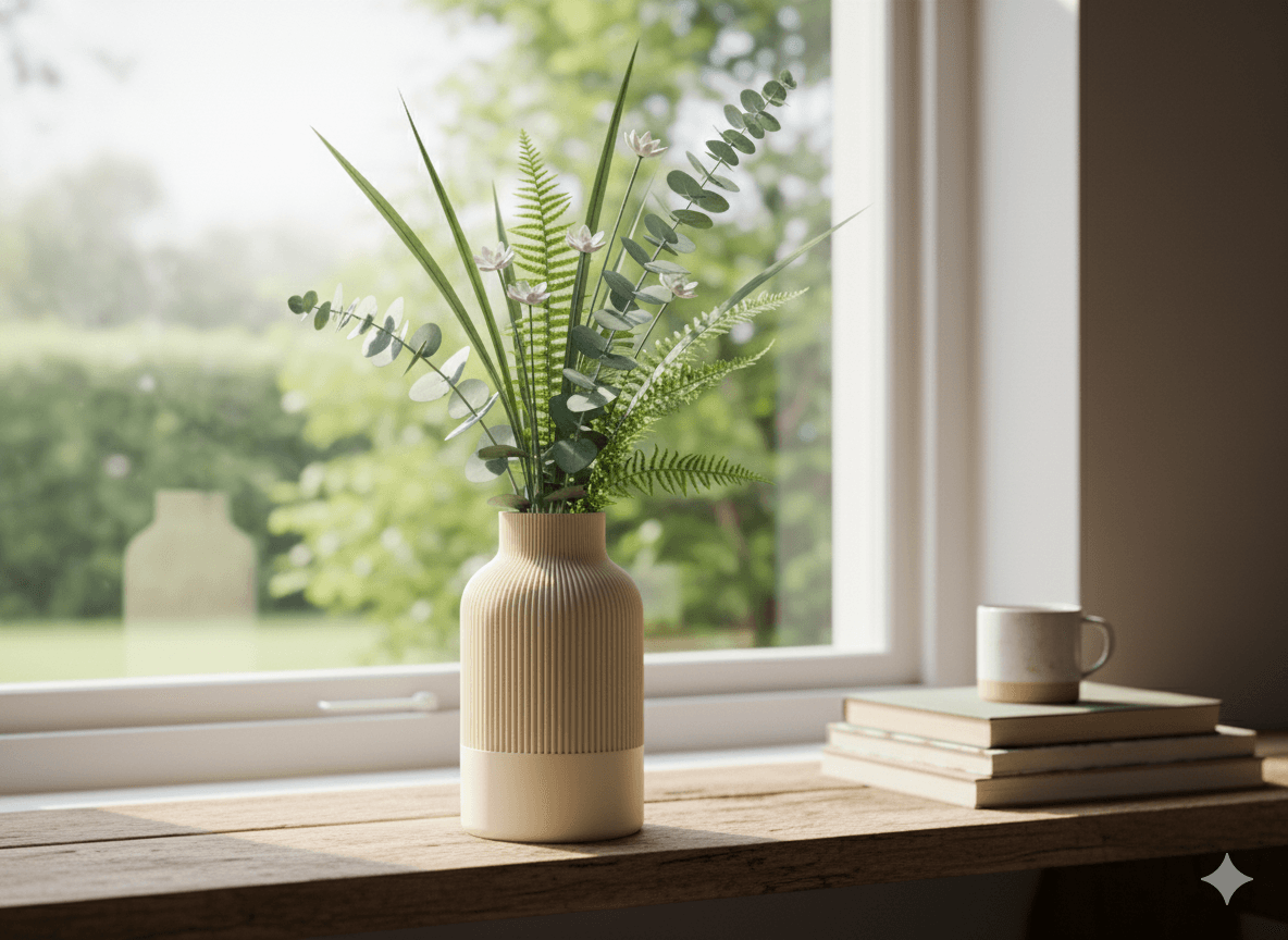 Vaso Concreto Minimalista