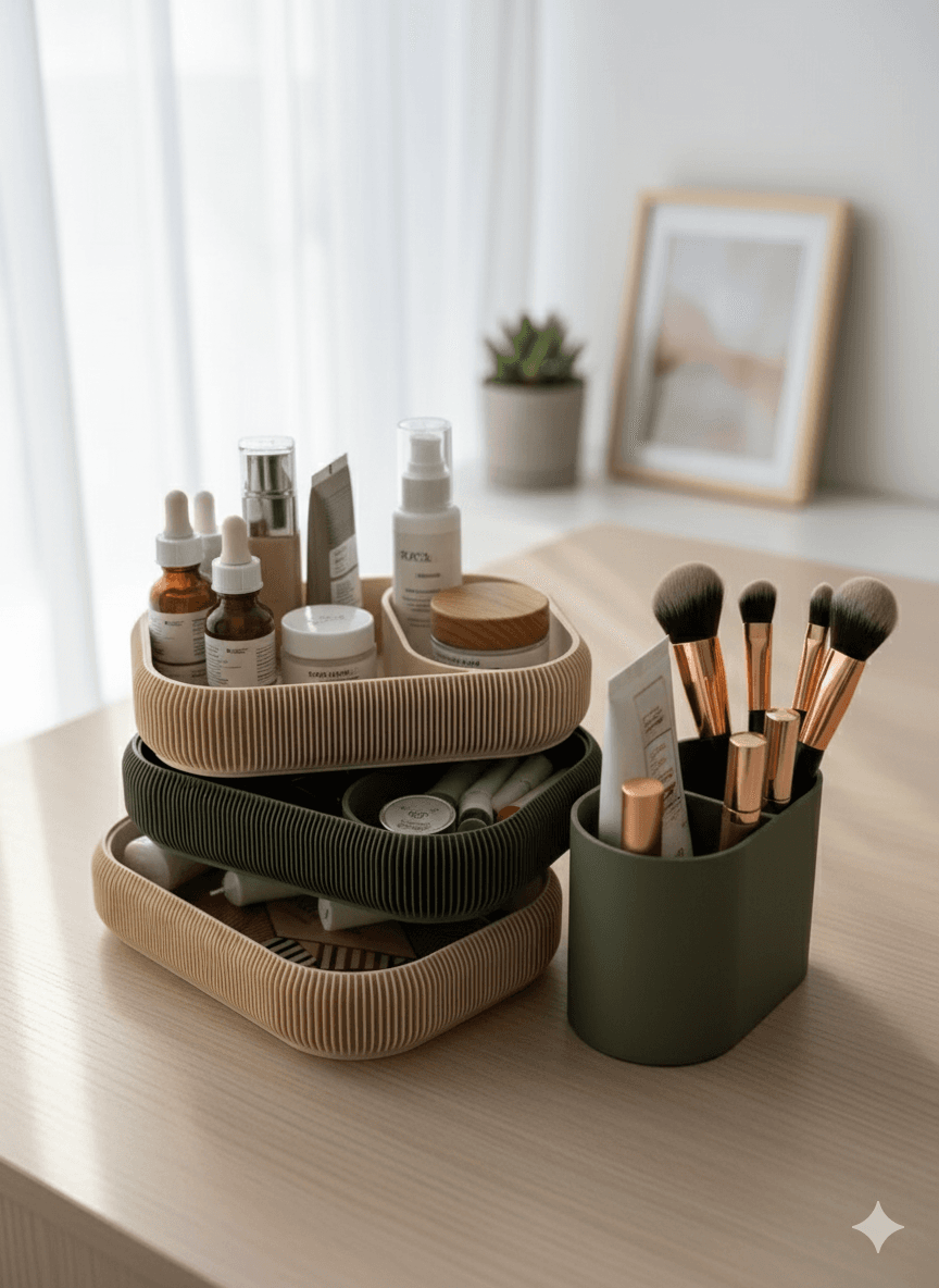 Kit Premium Organizador de Maquiagem